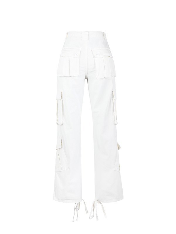 EMMIOL Straight Leg Vintage Y2K Cargo Jeans