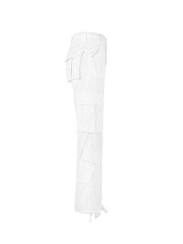 EMMIOL Straight Leg Vintage Y2K Cargo Jeans