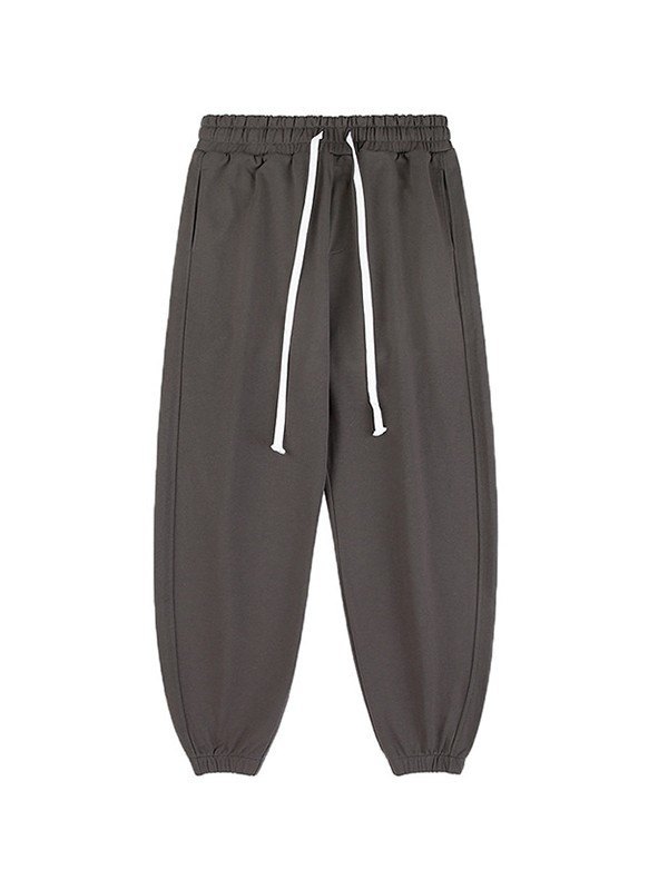 EMMIOL Einfache Unisex-Jogginghose aus Baumwolle