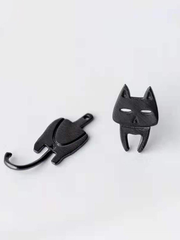 EMMIOL Aretes con patrón de pez gato