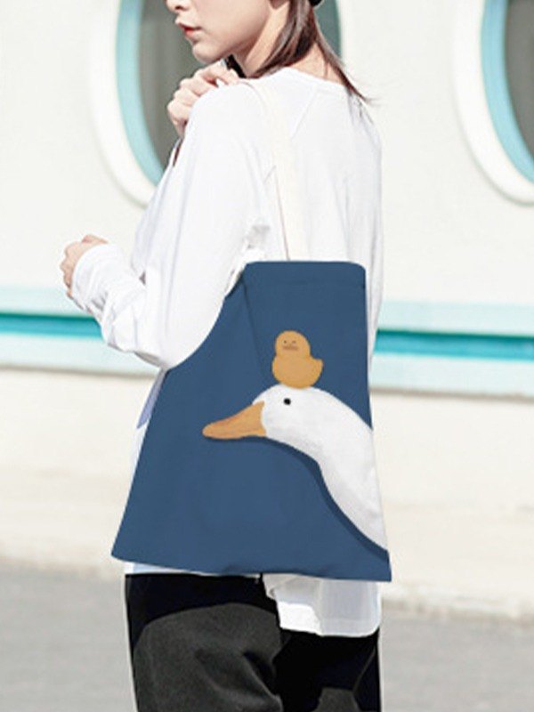 EMMIOL Goose Pattern Shoulder Bag