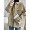EMMIOL Chaqueta de mezclilla con botones en la parte delantera para hombre