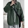 EMMIOL Chaqueta de mezclilla con botones en la parte delantera para hombre