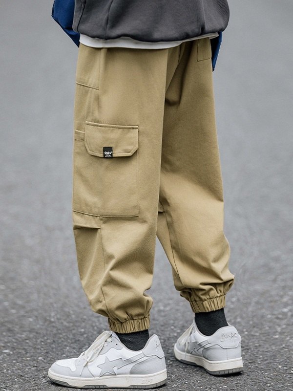 EMMIOL Men's Loose Fit Casual Jogger Cargo Pants