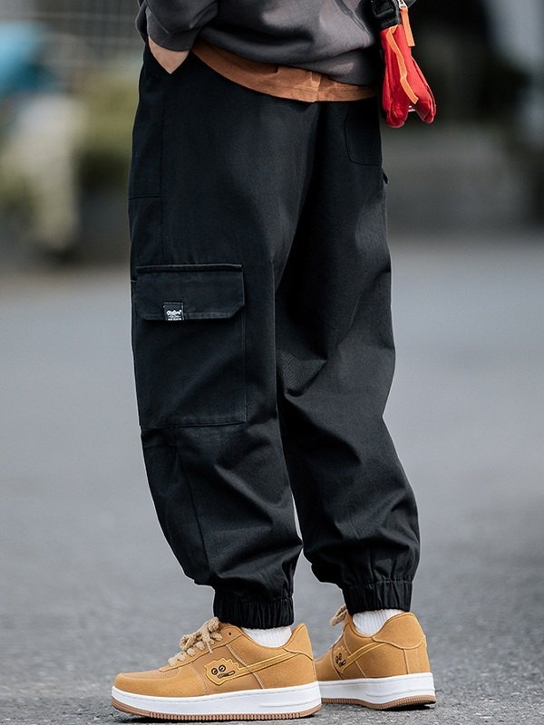 EMMIOL Pantalones cargo jogger casuales de corte holgado para hombre