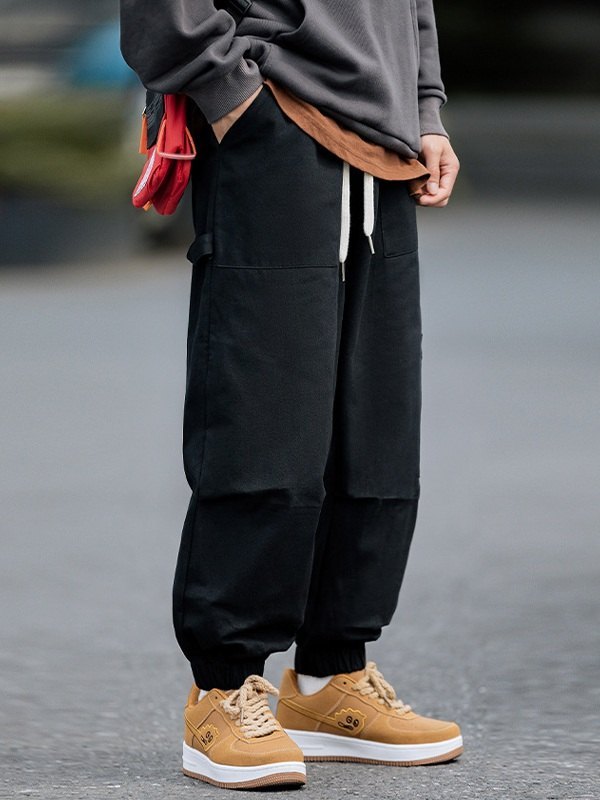 EMMIOL Pantalones cargo jogger casuales de corte holgado para hombre