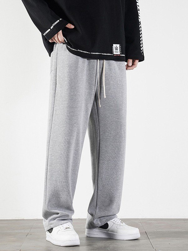 EMMIOL Men's Simple Loose Fit Sweatpants