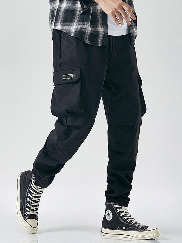 EMMIOL Men's Patch Pocket Jogger Cargo Pants