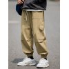 EMMIOL Pantalones cargo jogger casuales de corte holgado para hombre