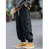 EMMIOL Pantalones cargo jogger casuales de corte holgado para hombre
