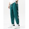 EMMIOL Pantalones tipo jogger cruzados laterales para hombre