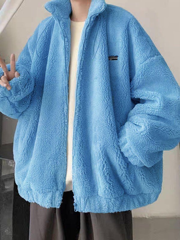 EMMIOL Men's Cosy Zip Up Fleece Jacket