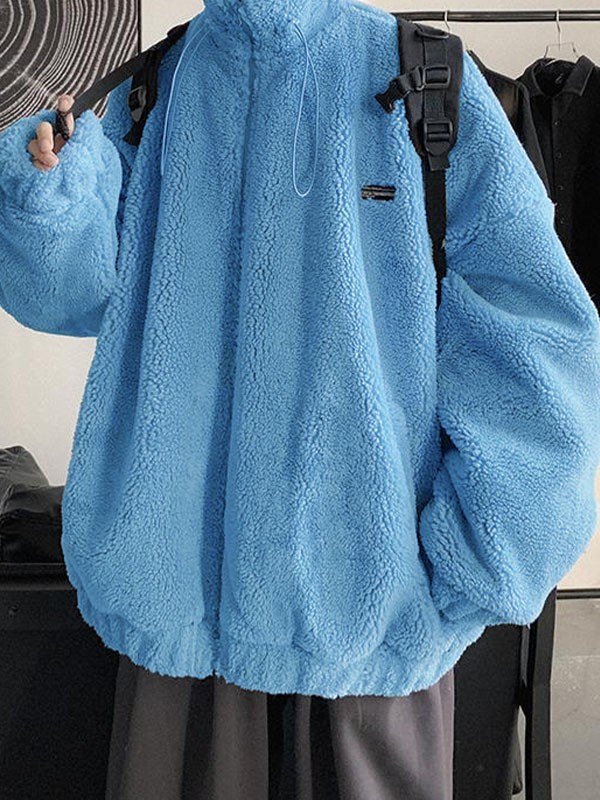 EMMIOL Men's Cosy Zip Up Fleece Jacket