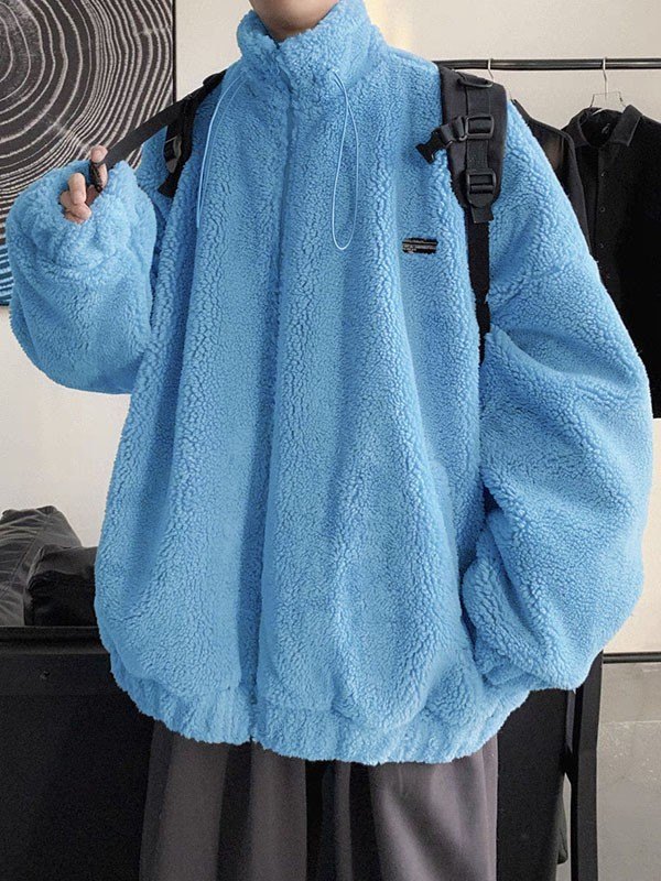 EMMIOL Men's Cosy Zip Up Fleece Jacket