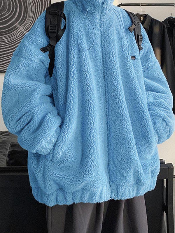 EMMIOL Men's Cosy Zip Up Fleece Jacket