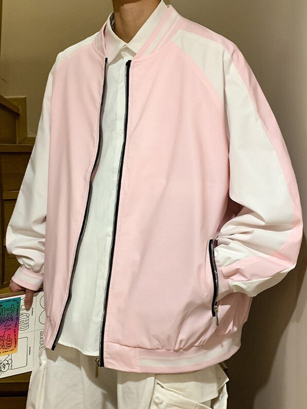 EMMIOL College-Jacke mit Buchstaben-Grafik für Herren