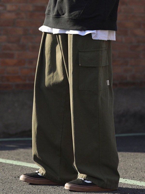 EMMIOL Pantalones cargo skate de algodón para hombre