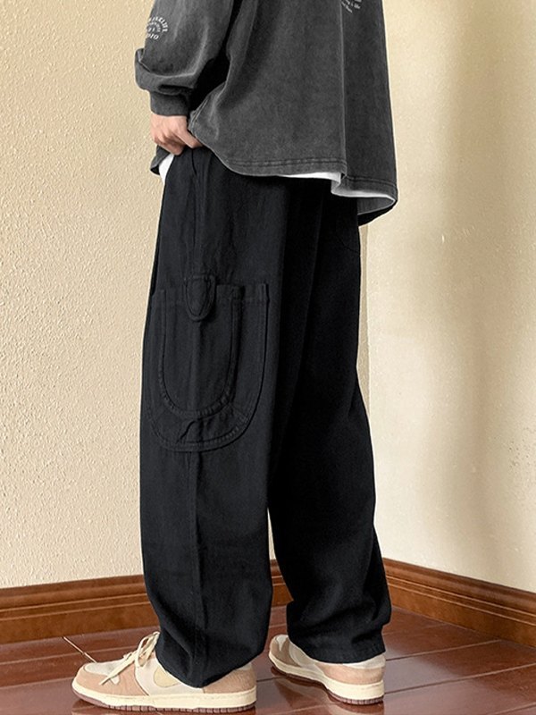 EMMIOL Lässige Cargohose aus Baumwolle für Herren