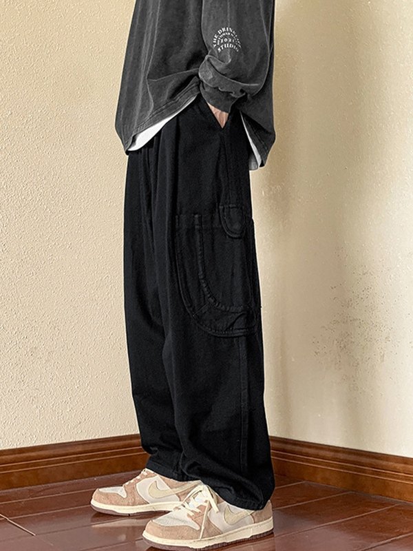 EMMIOL Lässige Cargohose aus Baumwolle für Herren