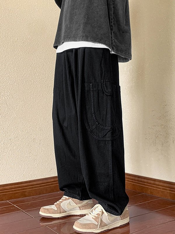 EMMIOL Lässige Cargohose aus Baumwolle für Herren