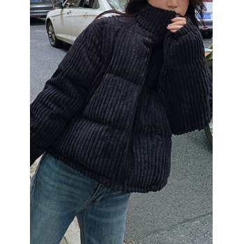 Vintage Zip Up Corduroy Padded Jacket main image 0