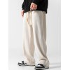 EMMIOL Pantaloni casual larghi da uomo in ciniglia