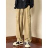 EMMIOL Men's Cotton Loose Casual Cargo Pants