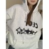 EMMIOL Sudadera con capucha extragrande con estampado de estrellas