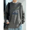 EMMIOL Jersey de hombre en jacquard de montaña