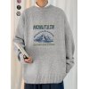 EMMIOL Jersey de hombre en jacquard de montaña