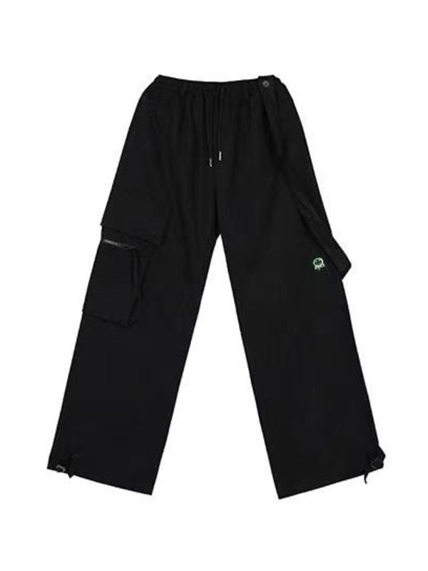EMMIOL Detachable Strap Baggy Cargo Pants