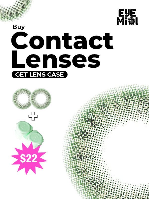 EMMIOL [Venta de paquete] Compre lentes de contacto y obtenga un estuche para lentes