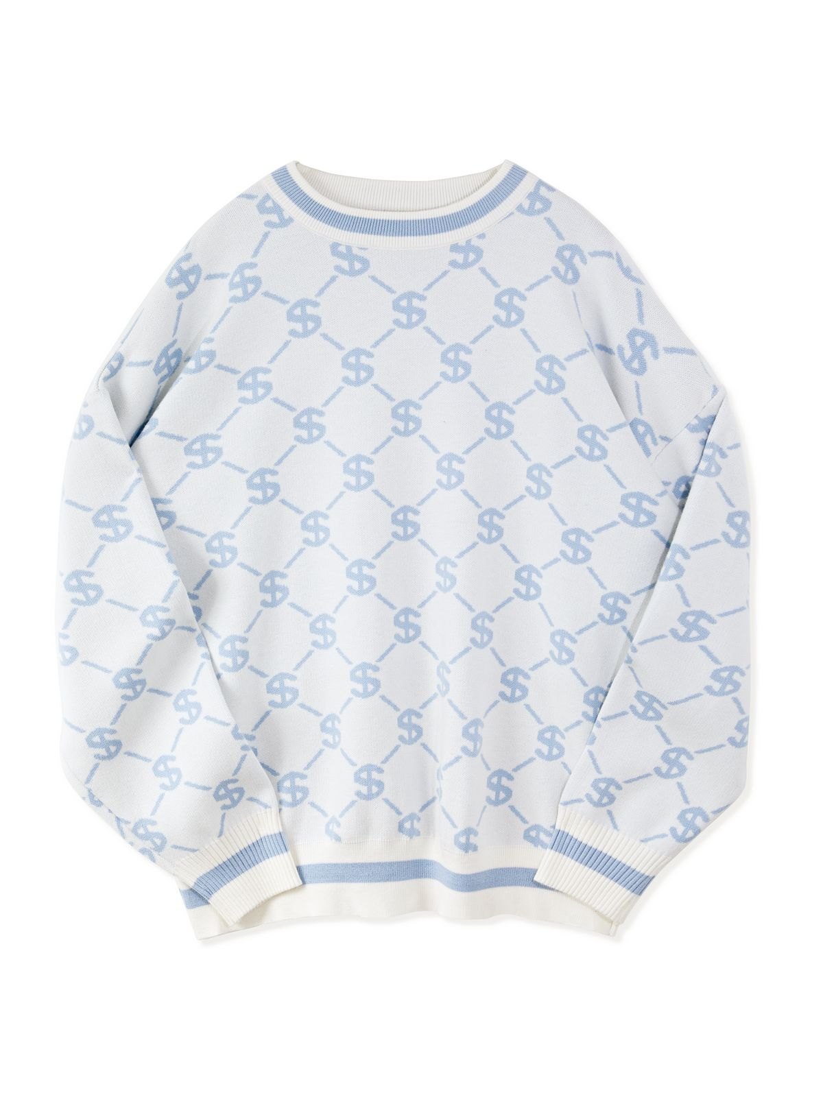 EMMIOL Jersey oversize con monograma