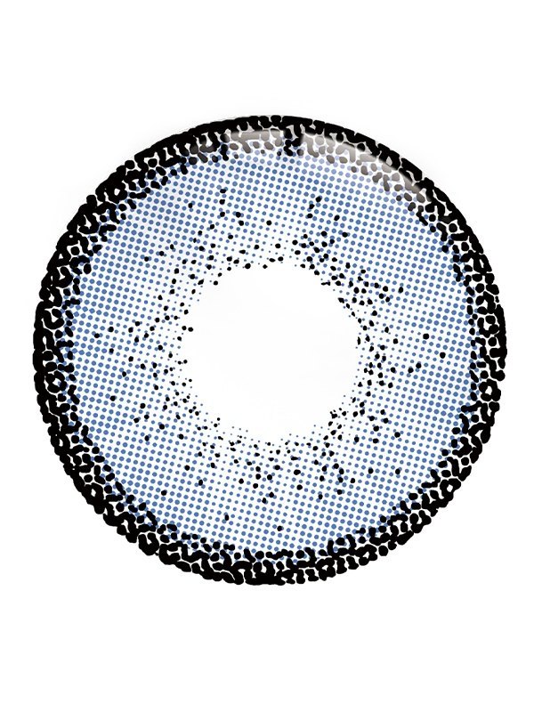 EMMIOL Eyemiol Aqua Blau Farbige Kontaktlinsen 0.00