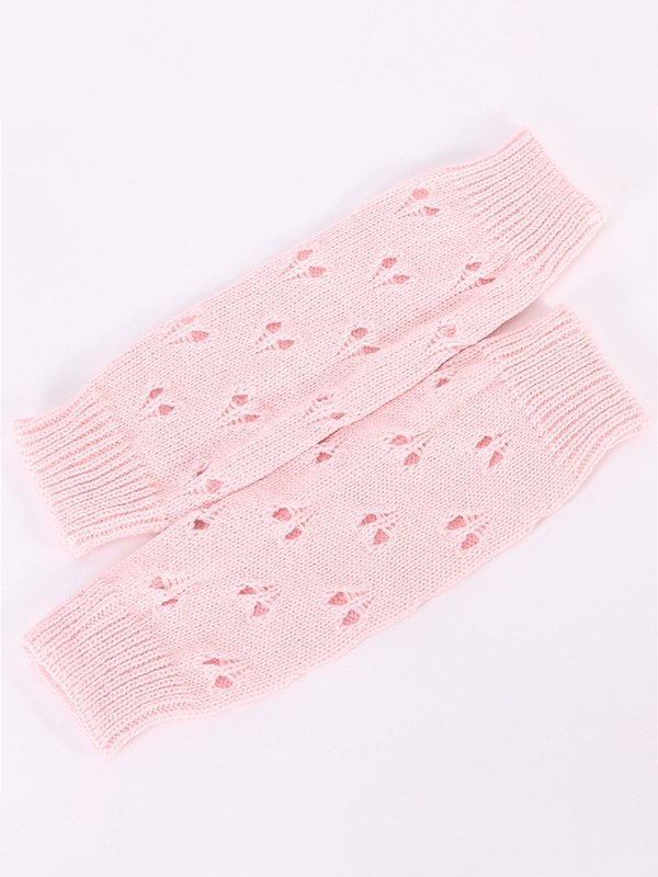 EMMIOL Calentador de brazo con orificio para el pulgar con corazón envejecido