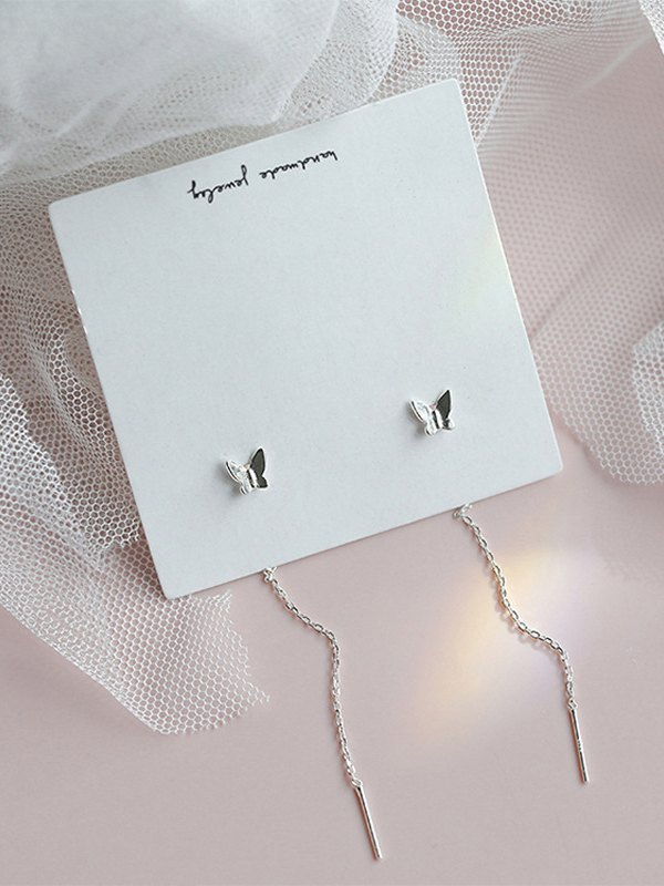 Mecool Orecchini Pendenti In Argento 925 Con Nappa – Eleganza Donna, Colore Oro