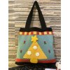 EMMIOL Häkeln Sie Weihnachten gestrickte Handtasche
