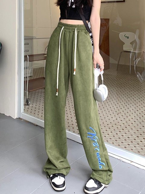 NATHGAM - Pantalones Tipo Cargo Holgados Para Mujer, De Cintura Alta