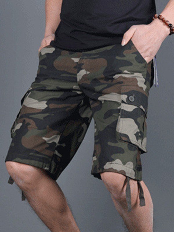 EMMIOL Men's Camo Cargo Shorts