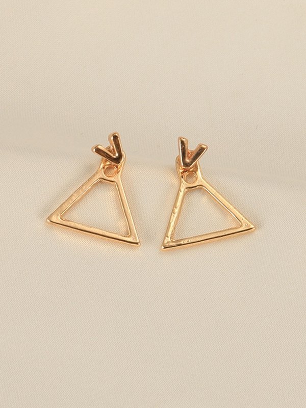 EMMIOL Pendientes colgantes geométricos ahuecados