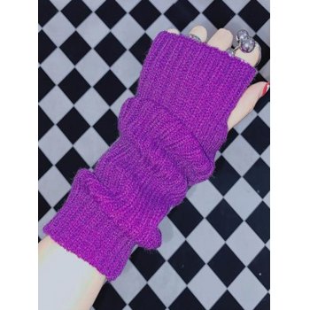 HEAT HOLDERS Mujer Fantasia Punto Invierno Guantes sin Dedos con Forro Polar One
