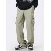 EMMIOL Men's Cotton Pocket Loose Cargo Pants