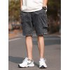 EMMIOL Men's Straight Leg Cargo Denim Shorts