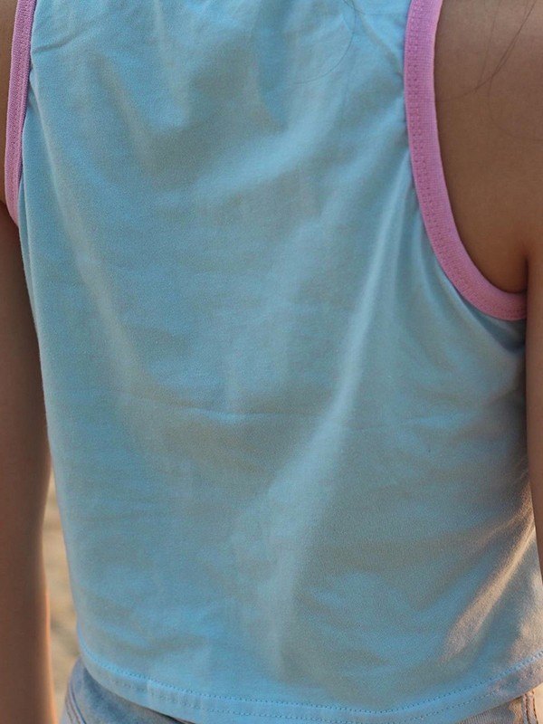 EMMIOL Letter Print Y2K Cropped Tank Top