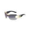 EMMIOL Gafas de sol deportivas futuristas sin montura