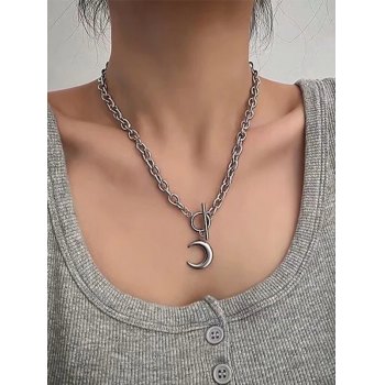 Collana ciondolo luna 7 chakra vere pietre naturali GARANZIA argento 925 NUOVA