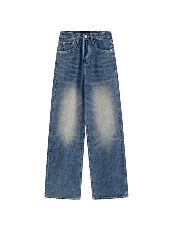 EMMIOL Classic Denim Baggy Boyfriend Jeans