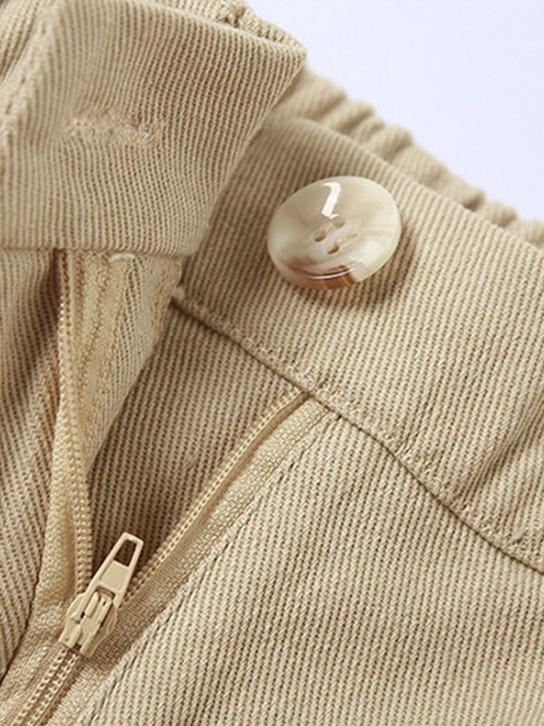 EMMIOL Pantalones cargo de pierna recta Y2K