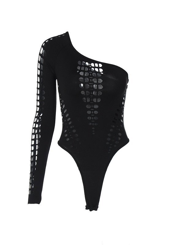 EMMIOL Body a una manica con design Slash
