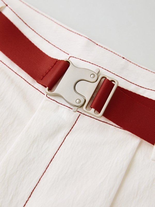 EMMIOL Shorts con ribete de corazones estampados